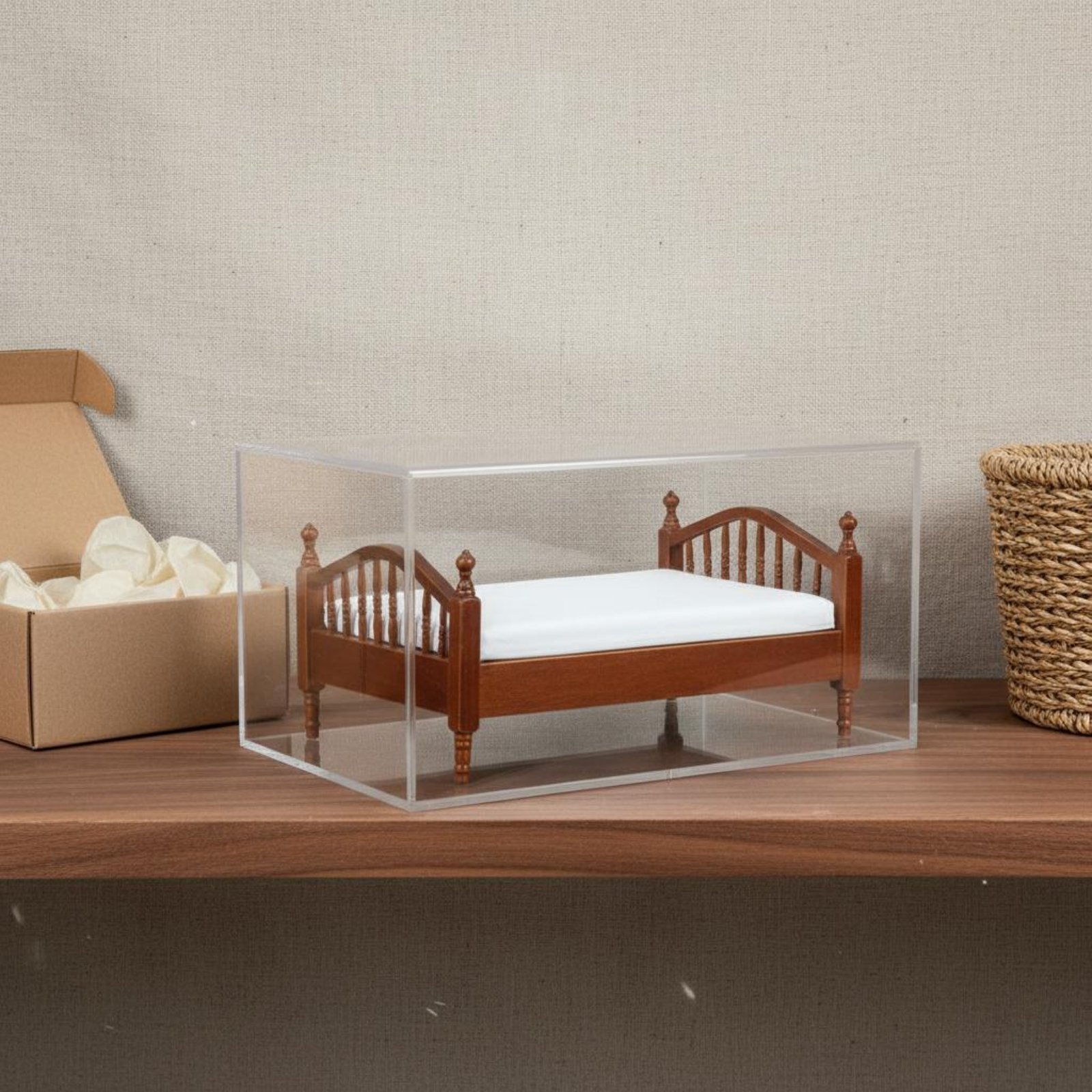 1:12 Scale Bed Textile Bedding - огляд і ціна Home Textiles & Decorations